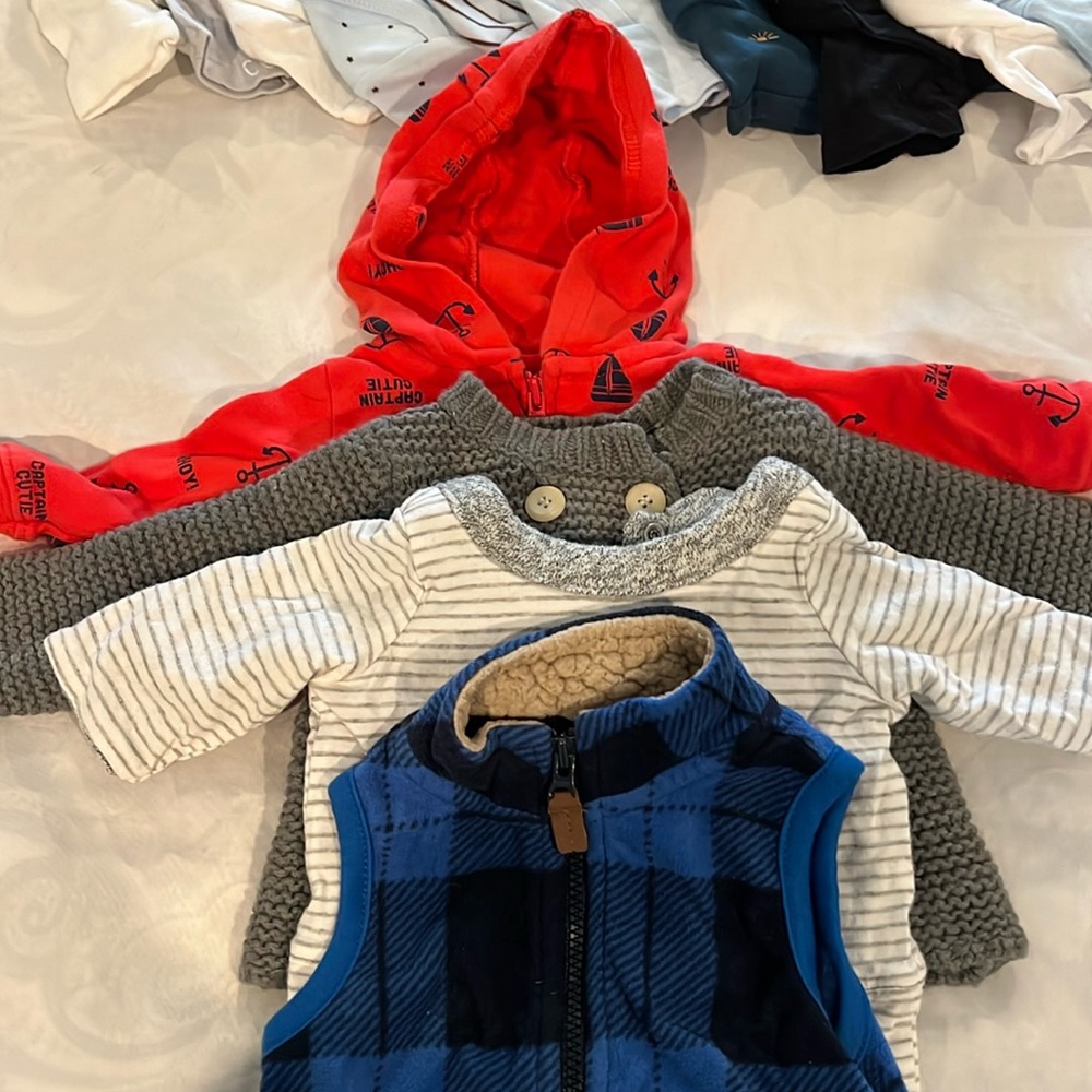 Boys newborn outerwear bundle